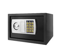 (Black) Safe, Lock & Safe Digital Depository,8.5L Home Digital Safe Electronic Cabinet Safes Cash Box Wall Safe with 2 Manual Override Keys,Money Box Wall Mounted for Office Hotel