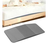 Black Sagging Mattress Support 35D High Density Foam Pads 47'' x 25'' x 2'' Fix Sinking Beds Saggy Mattress Supports Foam Pad Trapezoidal Design Firm Supports Pad for Improved
