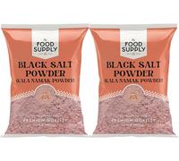 Black Salt 2x100g, Kala Namak Powder - Finest Premium Quality | 100% All Natural | No additives or preservatives