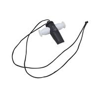 Black Samba Whistle Latin Percussion Instrument Carnival Festival Sound Effects 2.4in x 2.3in