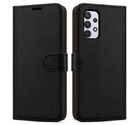 (Black) Samsung Galaxy A33 5G Phone Wallet Leather Case