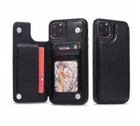 (black, Samsung Note 9) Magnetic Leather Wallet Case Flip Cover for iPhone 16 15 14 13 12 11 Pro Max 8 7+ XR XSMAX Samsung S25 S24 S23 S22 S21 S20 Plus S23FE A55 A14 A54 A53