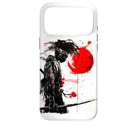 Black Samurai African Japanese Retro Art Afro Warrior Case for iPhone 17 Pro Max