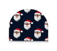 Black Santa Claus Napkin Holder for Tables -Napkin Holders for Kitchen, Table Napkin Holders, Cocktail Napkin Holder,Paper Napkins Holder73