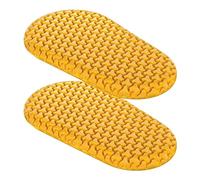 Black SAS-TEC SC-1/HB2 Yellow Level 2 UKCA and CE Approved Motorcycle Trouser Hip Armour Inserts (Pair)
