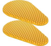 Black SAS-TEC SC-1/KB2 Yellow Level 2 UKCA and CE Approved Motorcycle Elbow/Hip/Knee/Shoulder Armour Inserts (Pair)