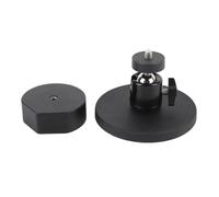 Black Satellite Car Mount Bracket ABS Metal Space-Saving Installation Kit Mini for Car RV Boat