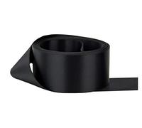 Black Satin Ribbon - 50mm Wide - 3 Meters - Many Colours - Buy 3 & Get 1 Free for Gifts Wrap, Sew, Party, Decorations, Events, Dress, Crafts, Bows, Car, Floral More