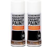 (Black Satin, Twin) Pro-Kleen Enamel Radiator Paint