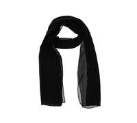 Black Scarf,Head Neck for Women,Neckerchief,Ladies Chiffon Scarves Plain Soft Headwrap Girls Headscarf Sheer Wrap Women's & Wraps Crinkle Stole Shawl,Soft for Neatly Stitched,Lightweight for Wedding