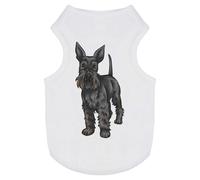 'Black Schnauzer' Pet Dog/Cat T-Shirt (PT00091392)