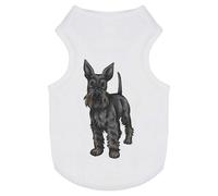 'Black Schnauzer' Pet Dog/Cat T-Shirt (PT00091395)