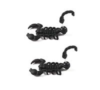 Black Scorpio Earrings Punk Horrible Halloween Decoration for Girl/Boy 1 Pair Novelty Released and Popular Durability