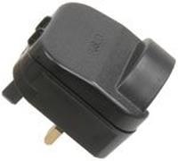 Black SCP 5A Euro converter plug- bulk