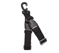 Black,Scuba Fin & Mask Keeper Strap - Quick Release Lanyard with Dual Loops, Adjustable BCD Clip for Holding Dive Fins, Masks & Accessories - Durable Diving Gear Holder for Snorkeling & Scuba