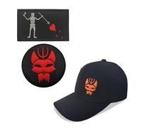 Black Seal Team Six Baseball Cap Flexible Fit Tactical Seals Hat+Patch (1,L)