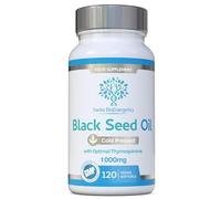 Black Seed Oil 1000mg Capsules, 120 Vegan Softgels, Cold Pressed Black Cumin Seed Oil, Nigella Sativa, Greater Than 1.3% Thymoquinone, GMO Free, UK Manufactured