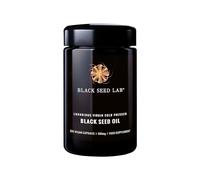 Black Seed Oil - 120 Vegetarian 500mg Softgel Capsules - Luxurious Egyptian Cold Pressed Nigella Sativa Plant Producing Black Cumin Seed Oil - Non-GMO - Made by BLACK SEED LAB in UK - Jar