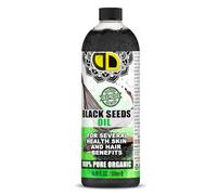 Black Seed Oil Nigella sativa Organic Cold Pressed, High Strength Thymoquinone Cold & Freshly Pressed 100% Pure Virgin (500ml) (500ml Cap)