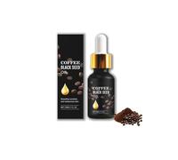 Black Seed Oil Organic Cold Pressed, Organic Facial Oil Enriched with Coffee & Black Seeds, Natural Hydrating Moisturiser for Dry Skin, Deeply Moisturises Skin and Smoothes Skin (1pc)