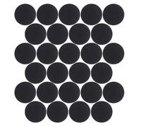 Black Self Adhesive Felt Circles 500pcs Round Stickers
