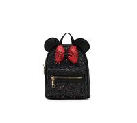 (Black) Sequin Backpack Bow With Waterresistant Material Suitable For Dressing Daily