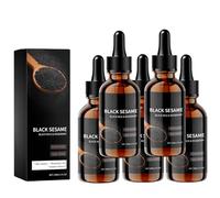 Black sesame oil hair care Black sesame black rice natural organic hair care oil Nourishes hair roots Soft and shiny