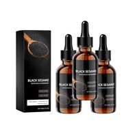 Black sesame oil hair care Black sesame black rice natural organic hair care oil Nourishes hair roots Soft and shiny