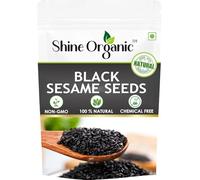 Black Sesame Seeds 150g - Whole Natural Unhulled Kaale Til | Premium Black Sesame for Cooking, Baking & Traditional Recipes