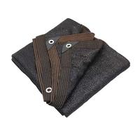 Black Shade Cloth, Mesh Tarp with Grommets, Sunblock Shade Mesh, Shade Net, Shade Mesh Netting, Heat Protection HDPE Sunblock Mesh, Canopy Tarp, for Plant, Patio, Car