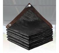 Black Shade Cloth, Outdoor Awning Fabric, With Grommets, Suitable For Greenhouses, Gardens, Patio Plants, And Pergolas(6x6m/19.7x19.7ft)