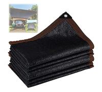 Black Shade Net with Eyelets - 85% UV Protection, Tear-Resistant, Breathable Awning for Garden, Camping, Pergola, Car - Available in 2x3m, 3x4m, 4x8m, 6x6m, 8x10m, 10x12m