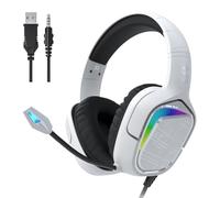 Black Shark Gaming Headset for PC, PS4, PS5, Xbox, Switch, Gaming Headphones with Ultra Clear Flexible Microphone, Dynamic 50 mm Drivers, Noise Isolating Ear Pads, Inline Controls