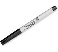 Sharpie Permanent Markers | Ultra Fine Point for Precise Marks | Black Ink | 2 Marker Pens