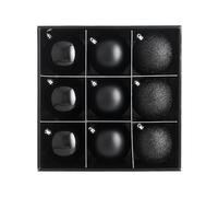 Black Shatterproof Baubles