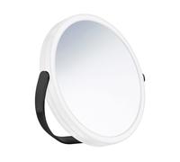 Black Shaving/Make Up LED Mirror 7x Magnification Freestanding Smedbo UK Black One Size