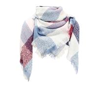 Black Shawl Scarf Wedding Shawl for Groom 60Th Birthday Gifts for Women Holiday Ladies' Plaid New Thorn Square Scarf Ladies' Plaid Triangle Scarf Sale Clearance Items Under 5 Pounds