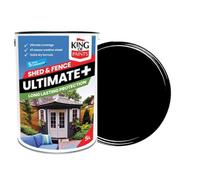 Black Shed And Fence Paint King Of Paints Ultimate+ One Coat System