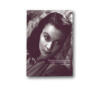 Black Sheep Design Famous/Memorable Quote Viviah Leigh Canvas, White, 16 x 12-Inch