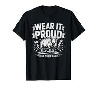 Black Sheep Family Pride Statement Rebel Bold T-Shirt
