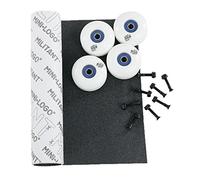Black Sheep Skateboard Wheels and Bearings and Bolts and Griptape Kit