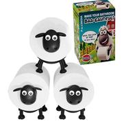 Black Sheep Toilet Paper Holder - Whimsical Free-Standing Bathroom Accessory - Durable Roll Organizer - Playful Tissue Storage - Charming Bathroom Enhancement - Pack of 3 (3)