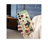 (Black Shell-Card Holder-Tomato Black Cat, Samsung A56 5G/SM-A556B/DS) Suitable for Samsung mobile phone case with ID card bag textured change card digital cartoon