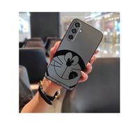 (Black Shell-Gradient Licking Cat, Samsung S25 Edge/SM-S937/SM-S9370) Suitable for Samsung mobile phone cases for men and women, digital solid color textured anime Spider-Man mobile phone cases