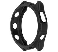 (Black) Shockproof Bumper-case Cover Sleeve For Garmin-forerunner 965 Screen Protector