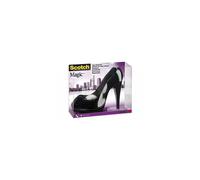 Black Shoe Tape Dispenser C30 + Scotch Magic Tape, 1 Roll, 19 mm x 8.89 m