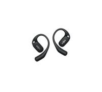 (Black) Shokz OpenFit Headphone Wireless Bluetooth Sweat Resistant Open Ear Construction