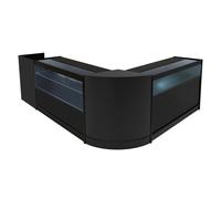 Black Shop Counter Set Gravity LED Light B1200 C1200 CM60 TB60
