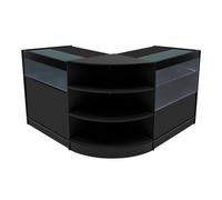 Monstershop Harmonia LED Shop Counter Set B900, C900 & LM60 - Black Monstershop Black