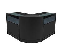 Monstershop Iris LED Shop Counter Set CM60 & 2 x B900 - Black